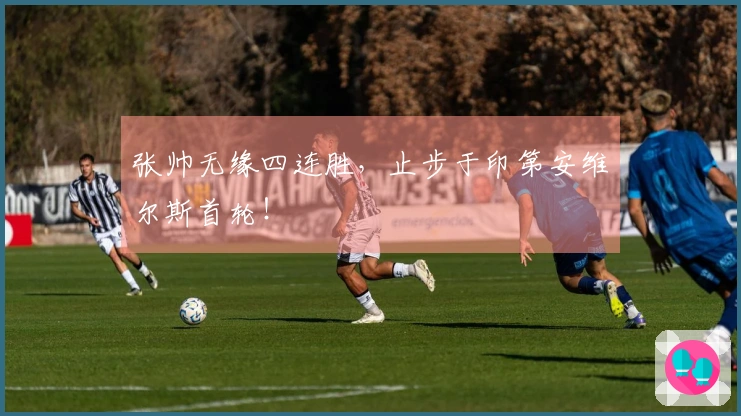 张帅无缘四连胜，止步于印第安维尔斯首轮！